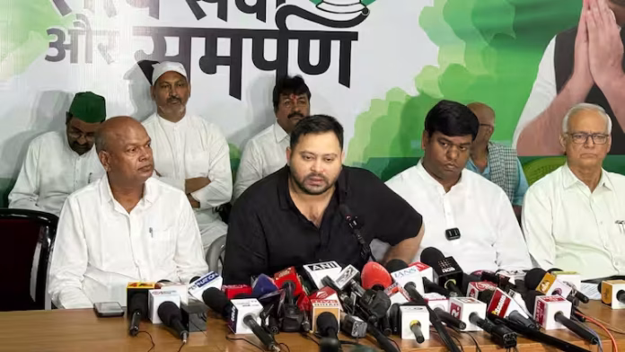तेजस्वी यादव ने वोटर लिस्ट अभियान पर उठाए सवाल