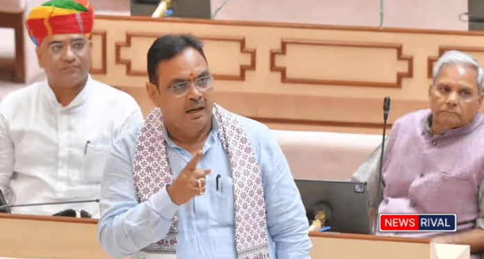 विधानसभा में कांग्रेस पर भड़के CM भजनलाल शर्मा